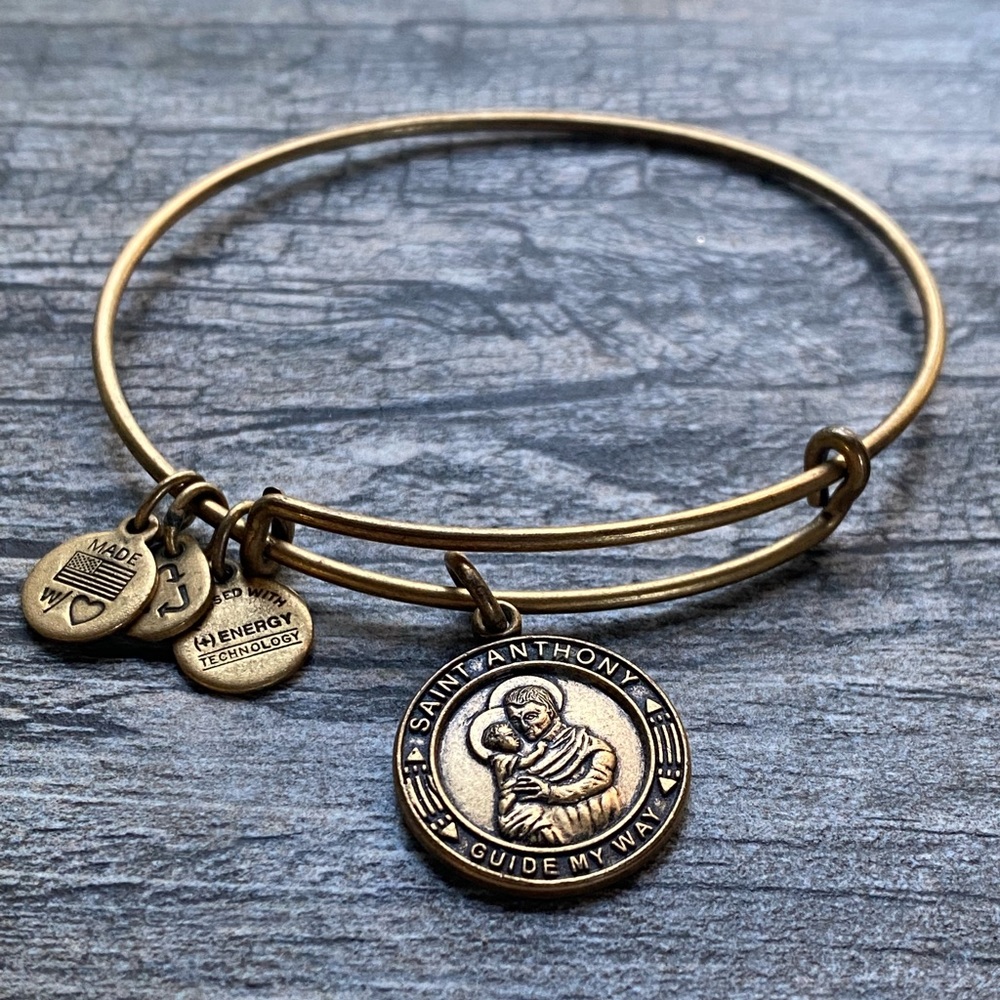 Alex and Ani St. Anthony bracelet